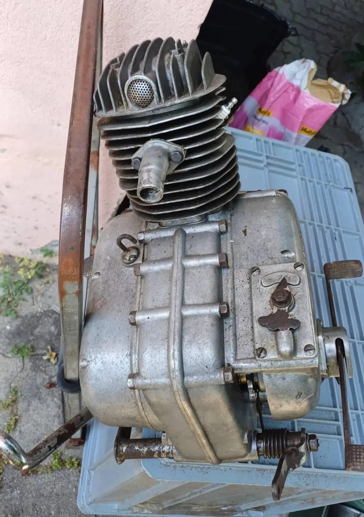 Laverda 100 Turismo 1955 motore completo ottime co (5)
