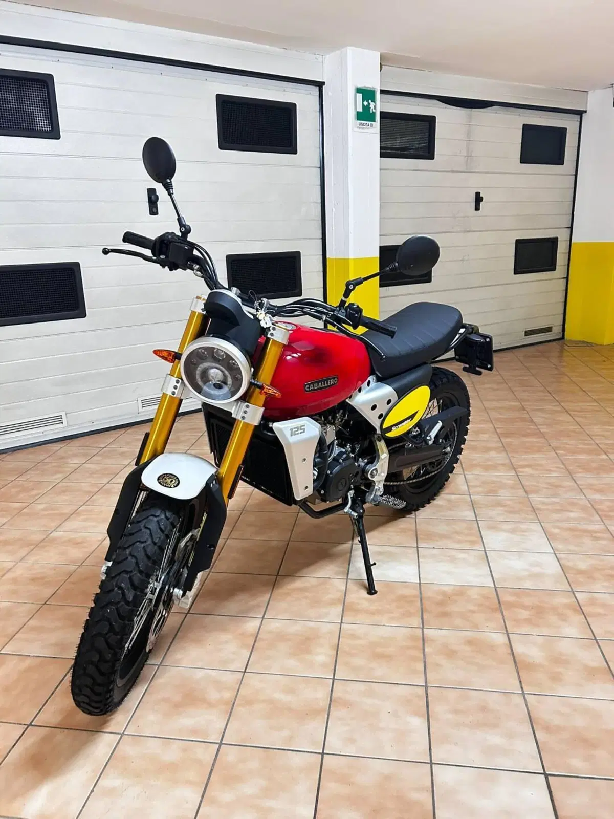 Fantic Motor Caballero 125 Scrambler 4t (2018 - 20) (2)