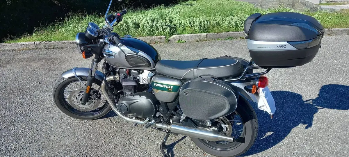 Triumph Bonneville T100 Gold Line Edition (2022) (20)