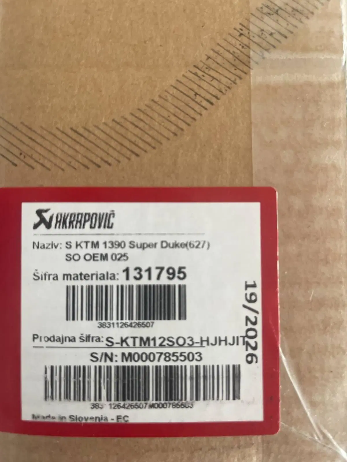Akrapovic Nuova codice A62405979000 per 1390 Super (2)