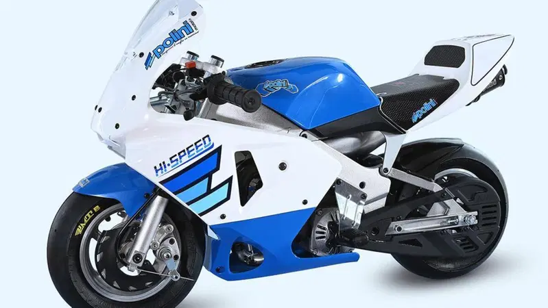 Polini MINIBIKE 910 RS: nuovo look, DNA racing