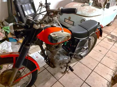 Ducati 350 scrambler d'epoca