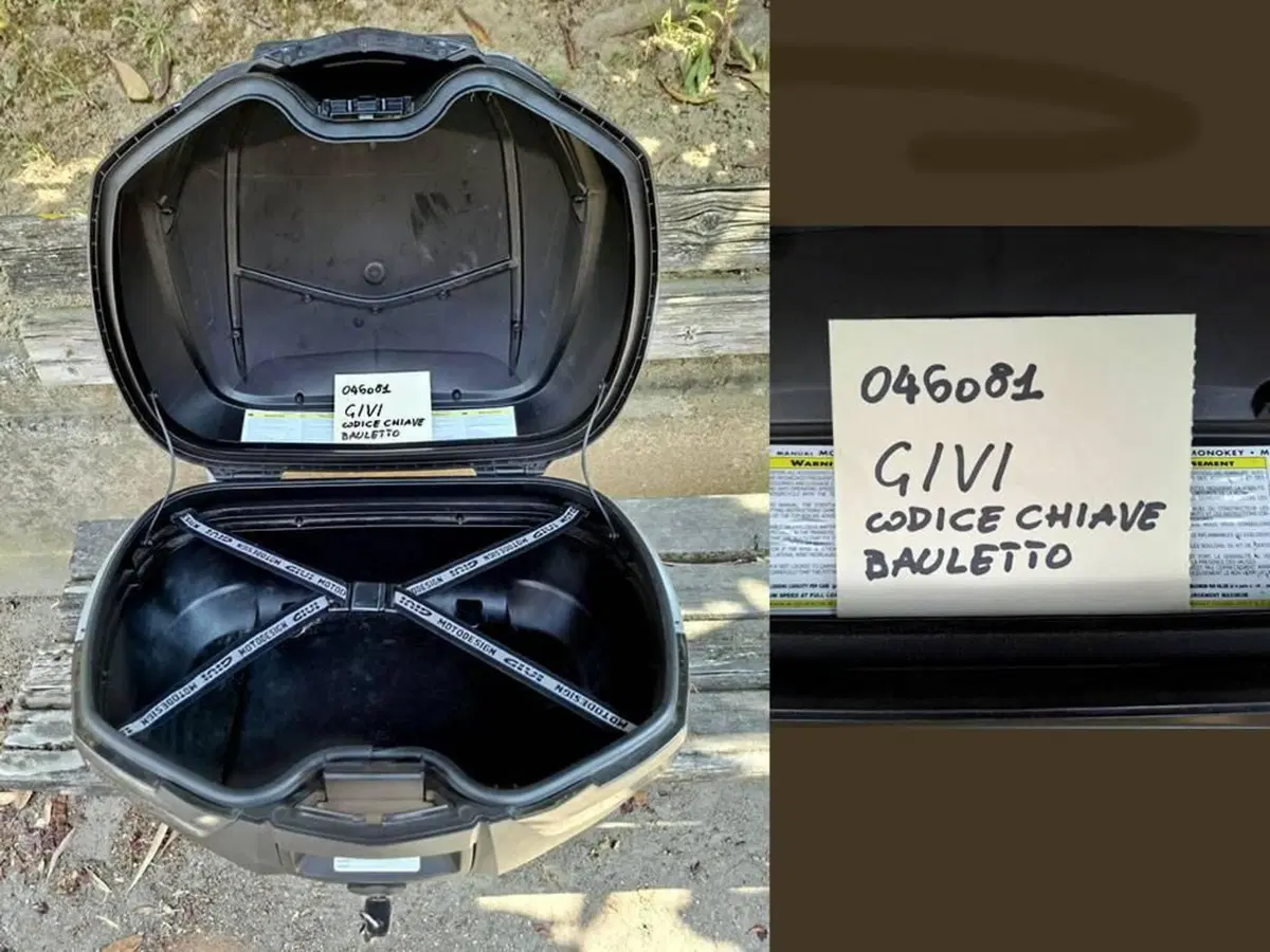 Bauletto Givi V47NNT Tech Monokey 47 Litri Nero (5)