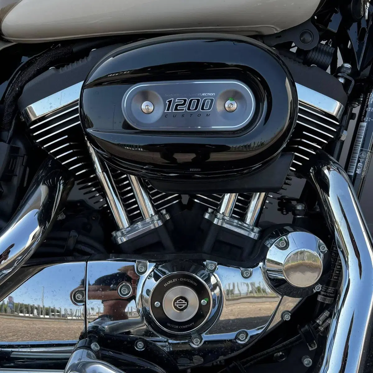 Harley-Davidson 1200 Custom CA (2013 - 17) - XL 1200CA (2)