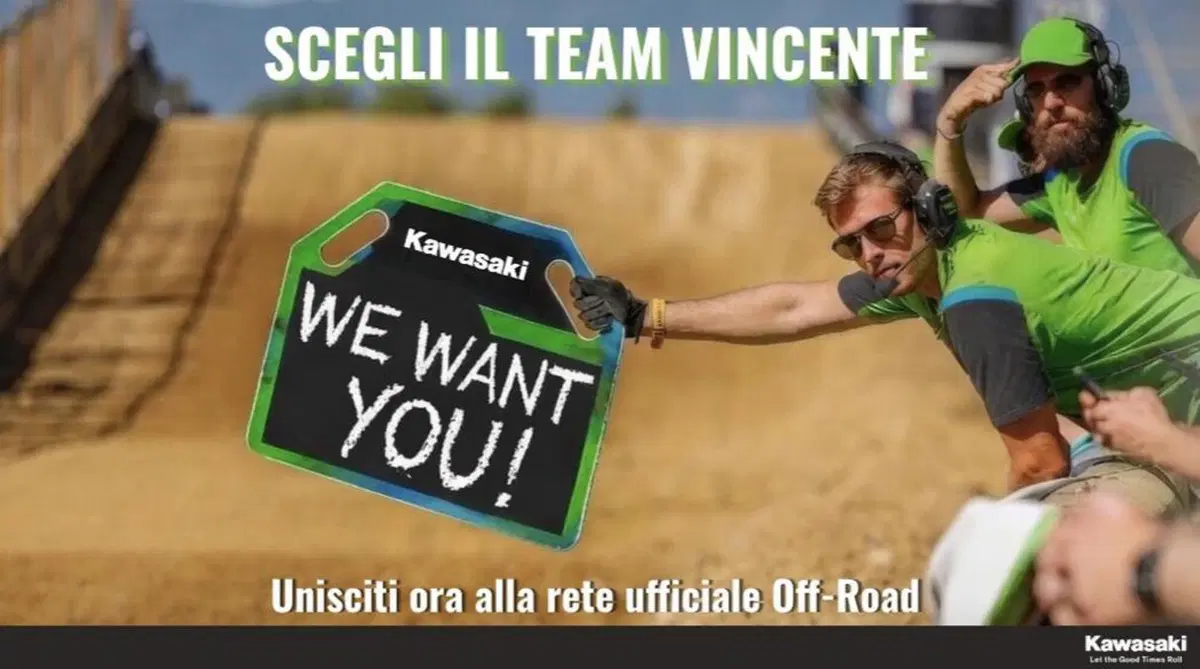 &ldquo;WE WANT YOU&rdquo;: Kawasaki cerca nuovi concessionari per il fuoristrada