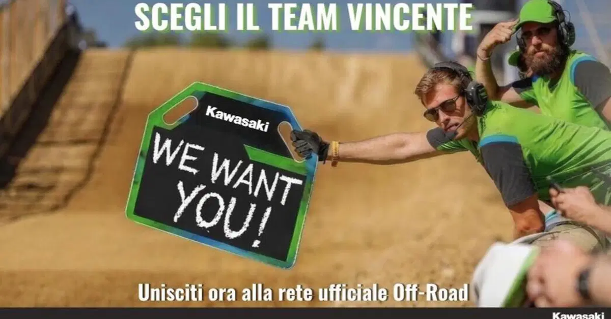 &ldquo;WE WANT YOU&rdquo;: Kawasaki cerca nuovi concessionari per il fuoristrada