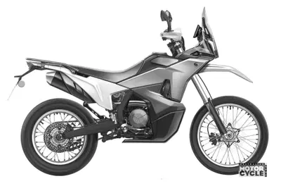 Kove 350 Rally, spunta il brevetto