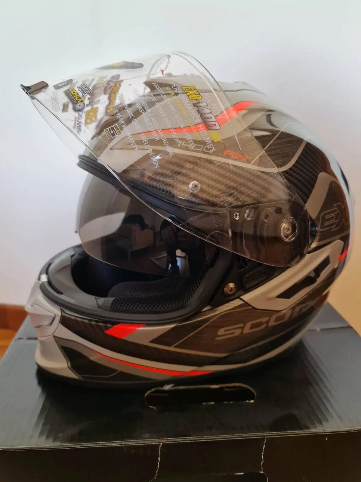 Coppia caschi scorpion exo 1400air Scorpion Helmets (5)