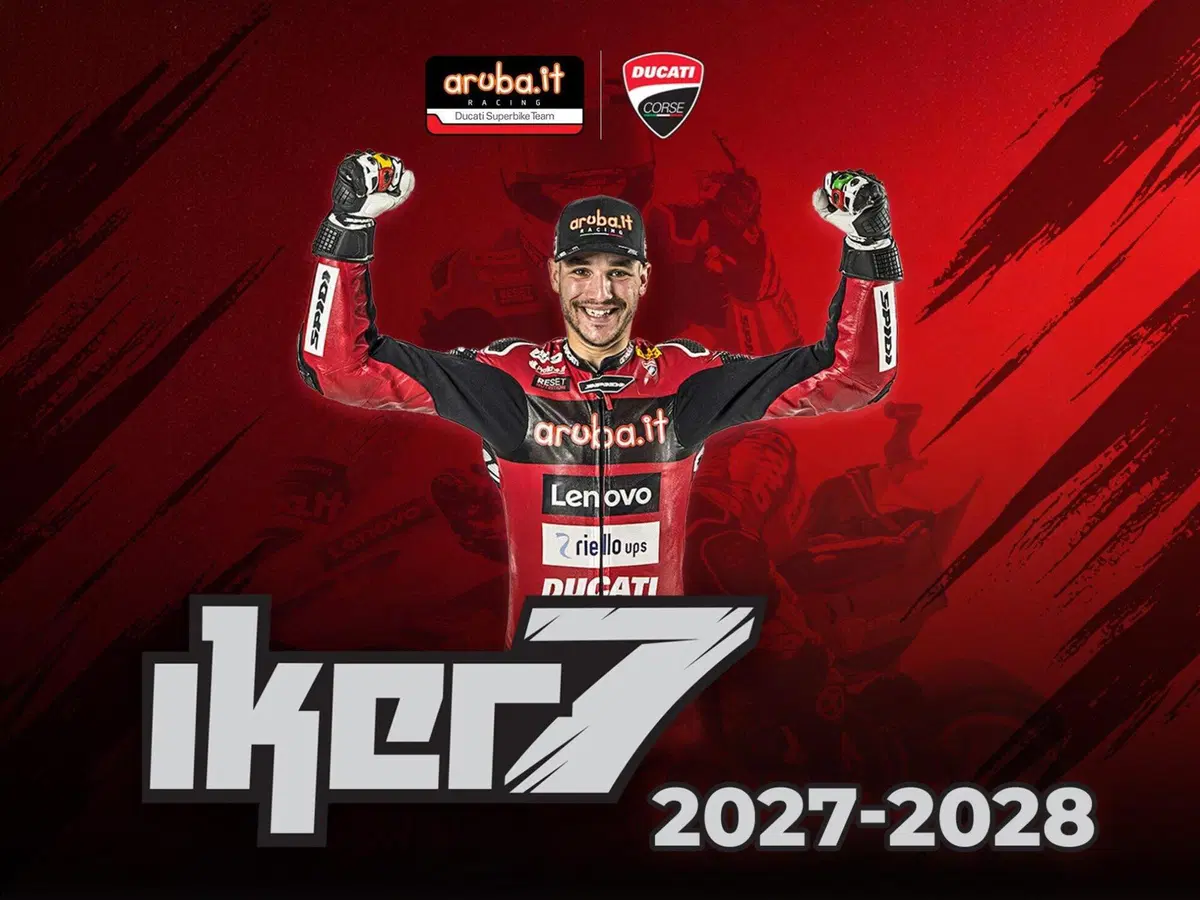 SBK. Iker Lecuona confermato dal Team Aruba.it per il 2027 e il 2028