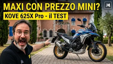 Dotazioni da maxi e prezzo mini? Abbiamo guidato la KOVE 625X Pro