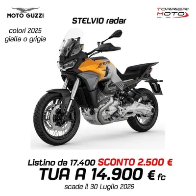 Moto Guzzi Stelvio PFF (2024 - 26) usata