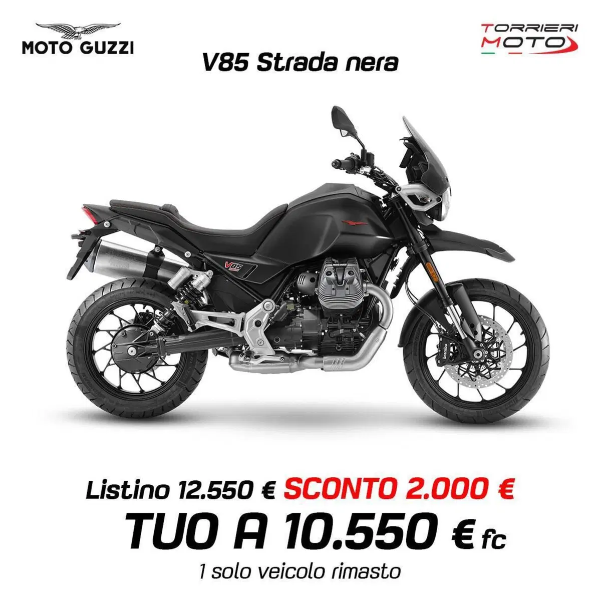 Moto Guzzi V85 Strada (2024 - 26)