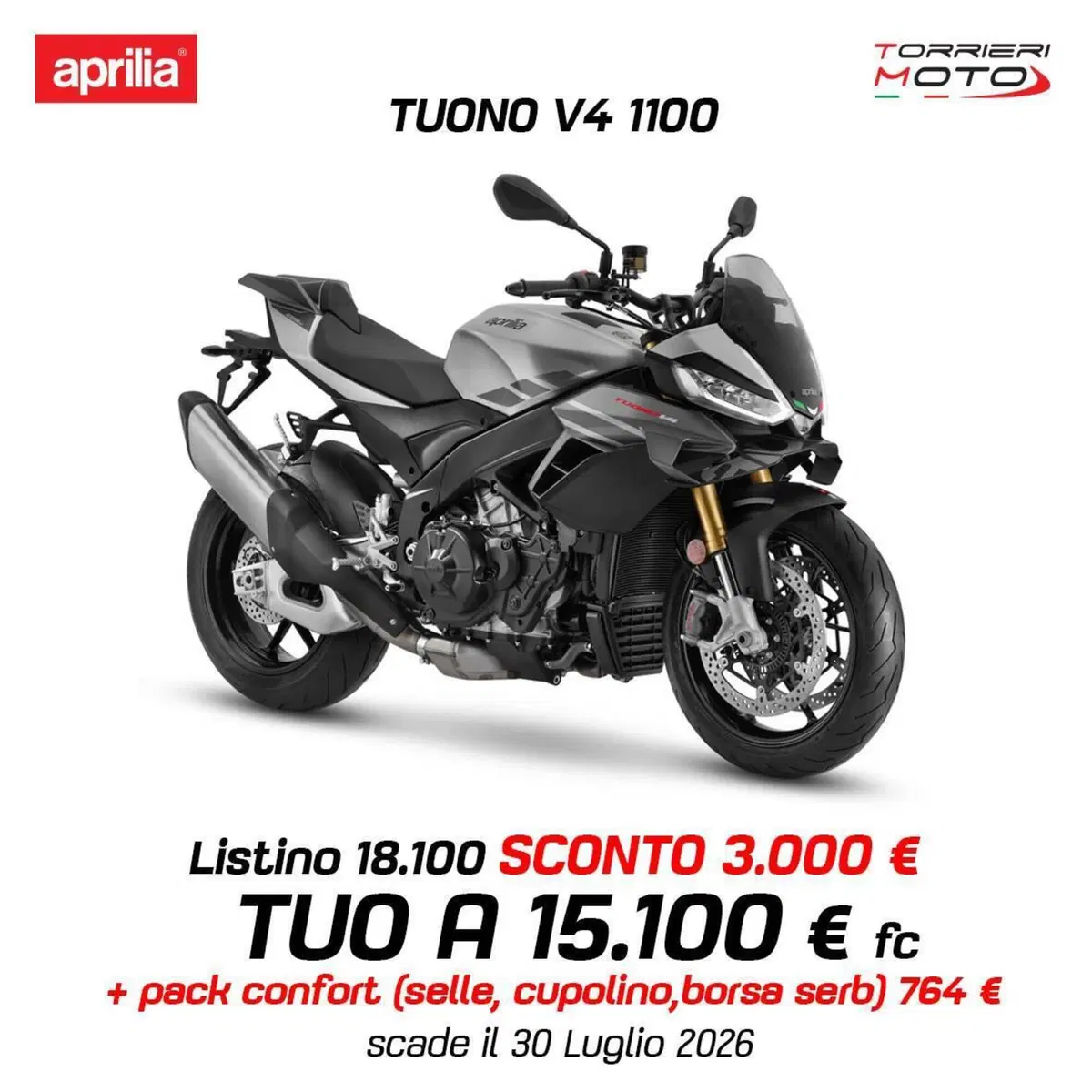 Aprilia Tuono V4 (2025 - 26)