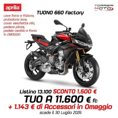Aprilia Tuono 660 Factory (2025 - 26) usata