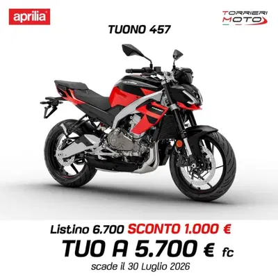 Aprilia Tuono 457 (2025 - 26) usata