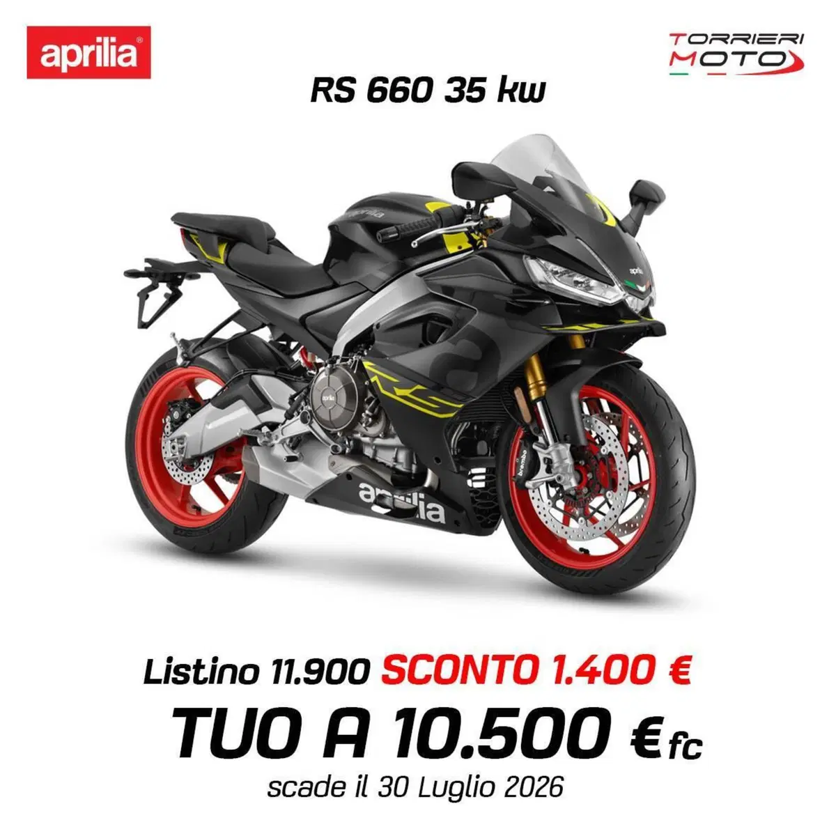 Aprilia RS 660 (2025 - 26)