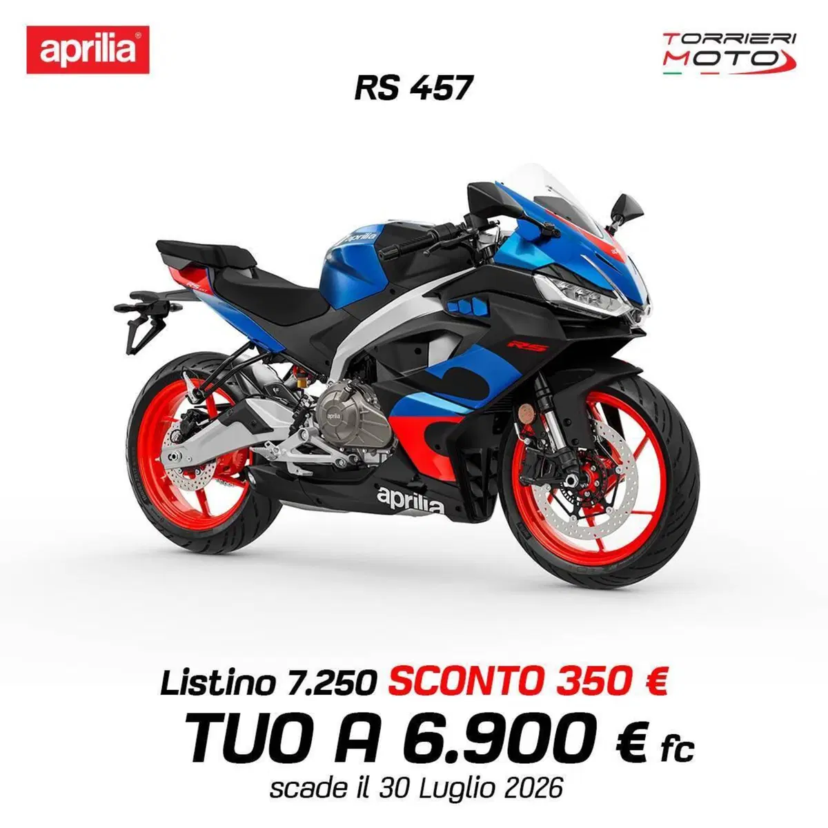 Aprilia RS 457 (2024 - 26)
