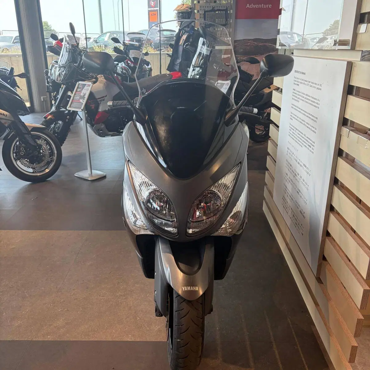 Yamaha T-Max 500 (2008 - 12) (7)