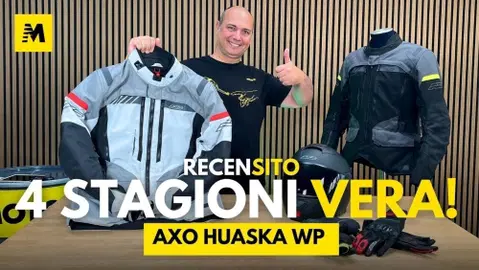 Recensione AXO HUASKA WP: la giacca moto che devi conoscere! (+ linea completa AXO)