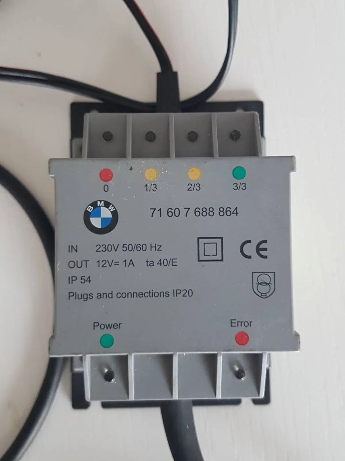 Mantenitore/Caricatore batteria BMW originale (71 (3)