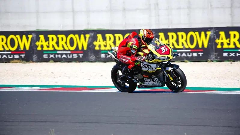 Dunlop CIV 2026, Misano: Delbianco out in SBK, vince Tulovic. In Supersport riscatto di Dalla Porta [RISULTATI]