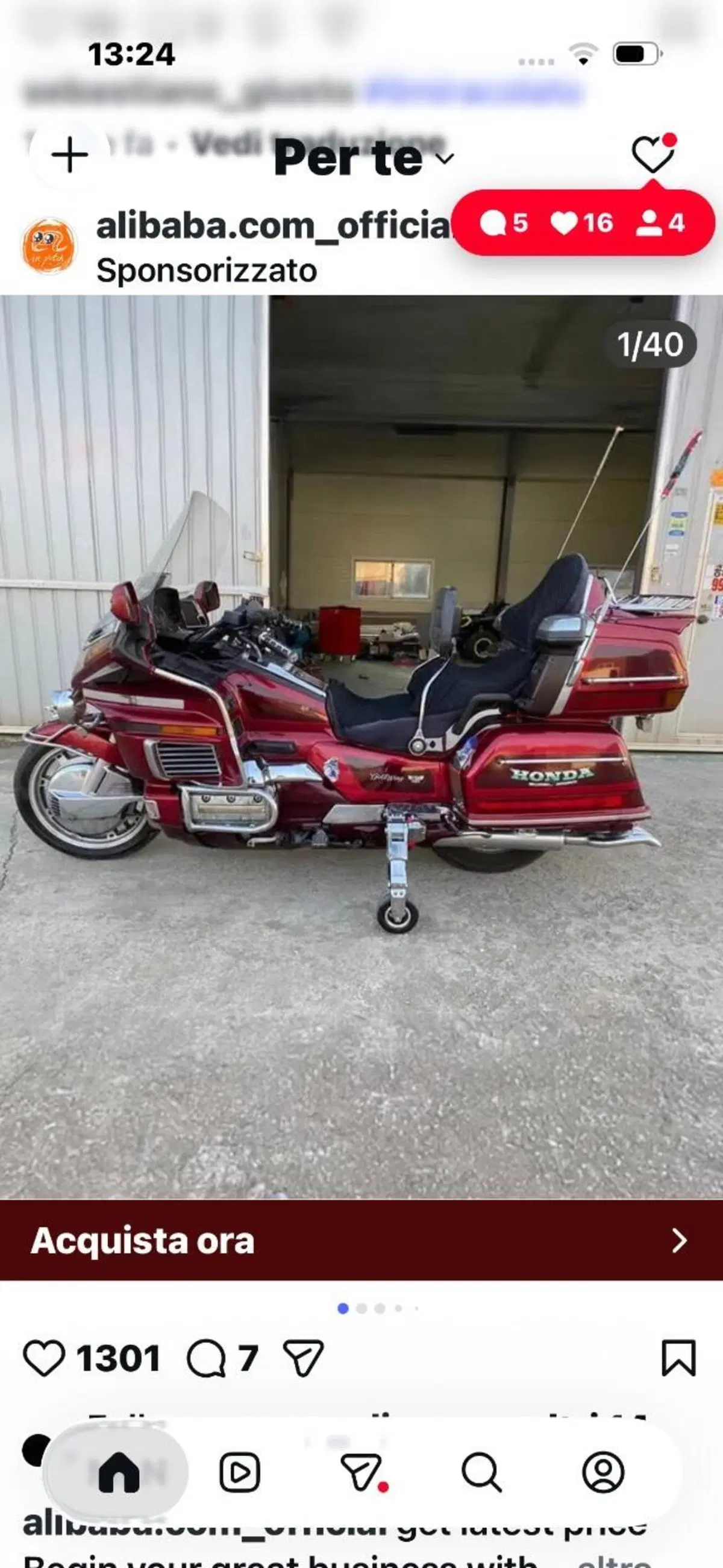 Carrello atterraggio maxi moto Bikers (11)
