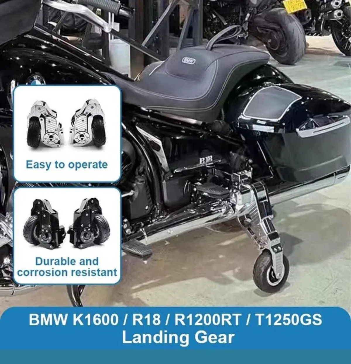 Carrello atterraggio maxi moto Bikers (17)