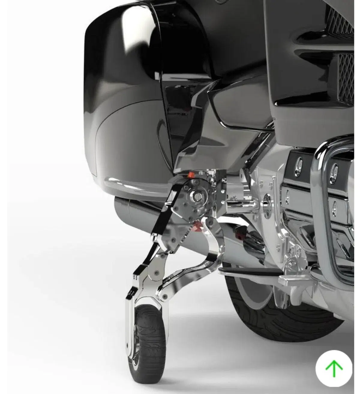 Carrello atterraggio maxi moto Bikers