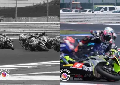 Dunlop CIV 2026, Misano: la caduta di Delbianco che ha spaventato tutti [VIDEO]