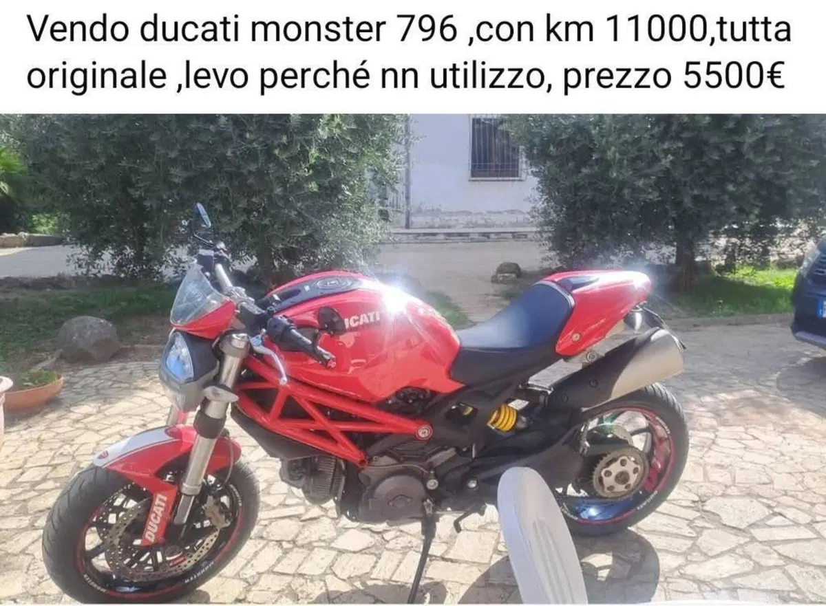 Ducati Monster 796 (2010 - 13)