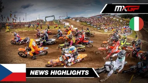 NEWS Highlights in Italiano | MXGP of Czech Rep 2026