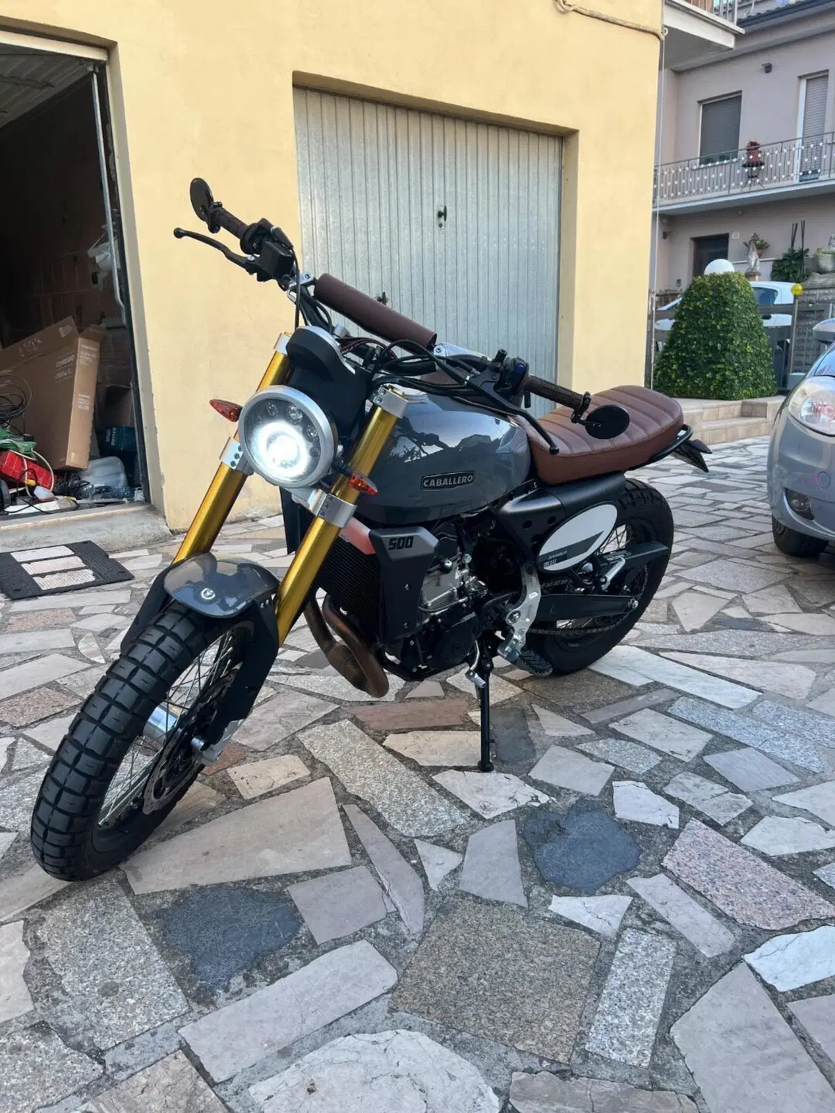 Fantic Motor Caballero 500 Scrambler Deluxe (2021 - 23) (2)
