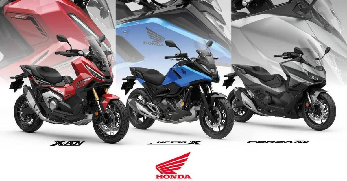 Honda svela le colorazioni 2027 per i modelli X-ADV, Forza 750 e NC750X