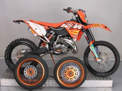 KTM 125 EXC (2008) usata