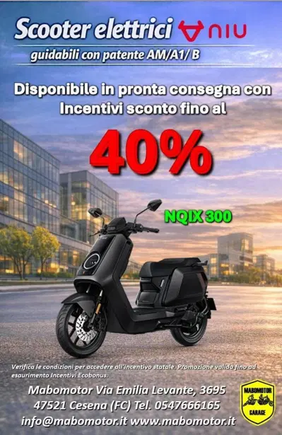 Niu NQiX 300 (2025 - 26) nuova