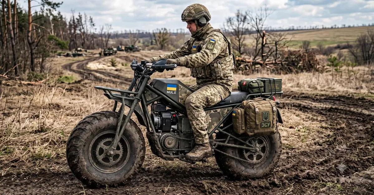 Elettrica e due ruote motrici: l'arma segreta di Kiev si chiama MUL.E