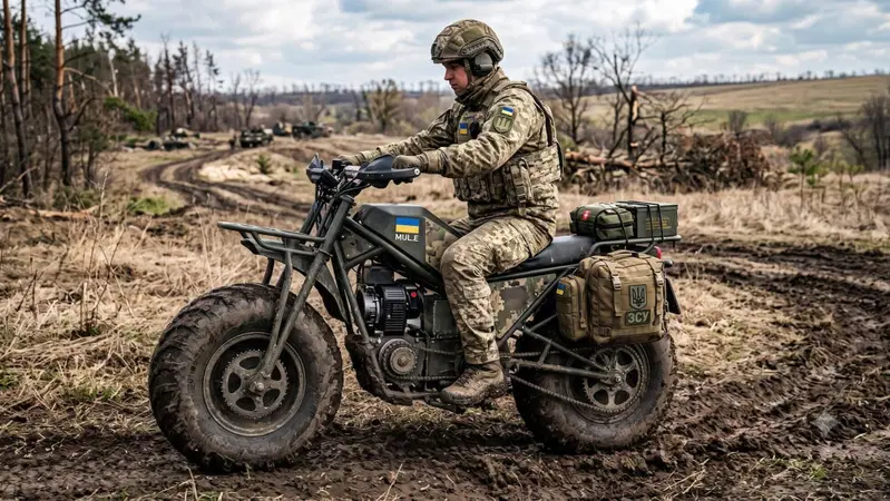 Elettrica e due ruote motrici: l'arma segreta di Kiev si chiama MUL.E