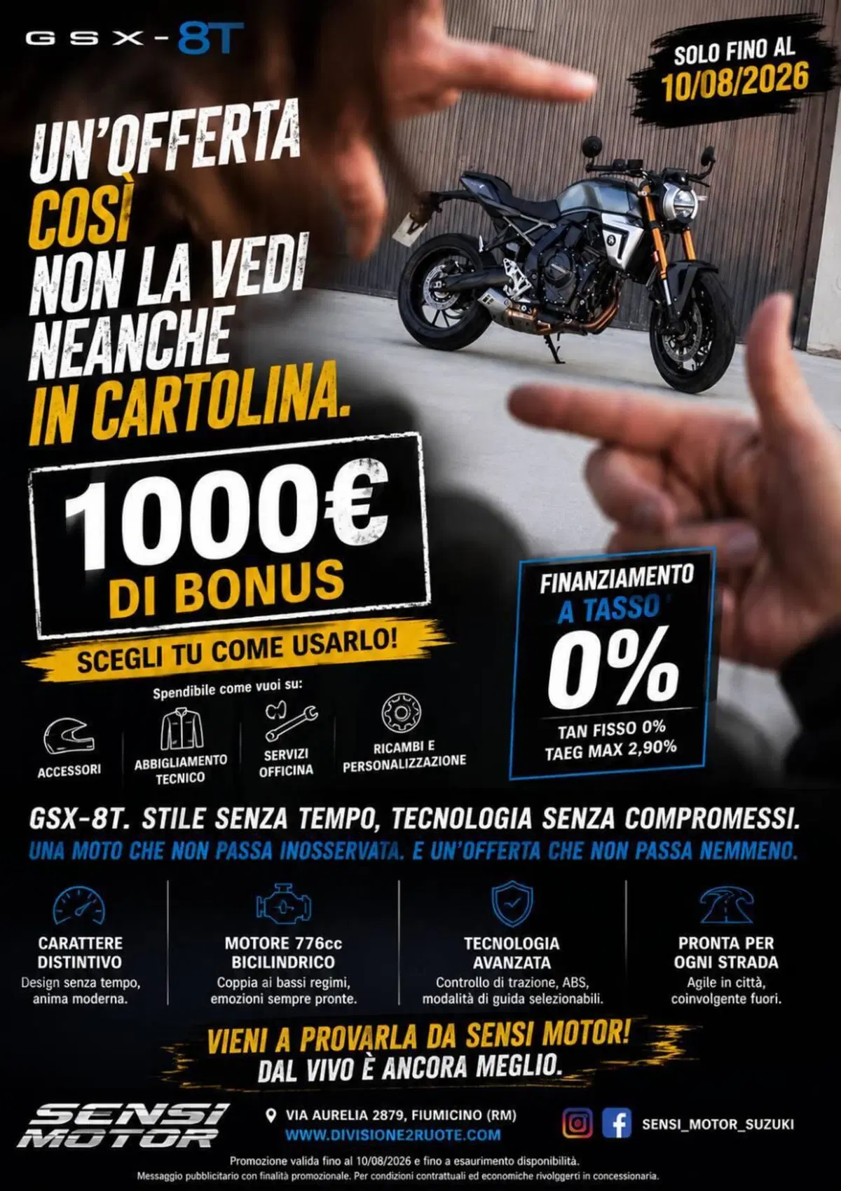 Suzuki GSX-8T (2025 - 26)