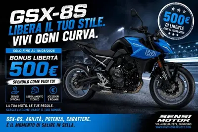 Suzuki GSX-8S (2023 - 24) nuova