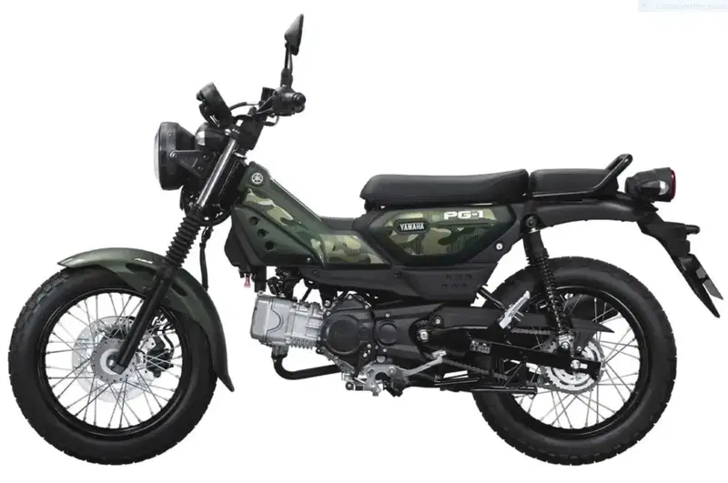 Lo Yamaha PG-1 in colorazione mimetica