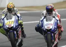 Jorge Lorenzo: “Ci ho provato, ma non riuscivo a frenare come Valentino. Ho le mani piccole”