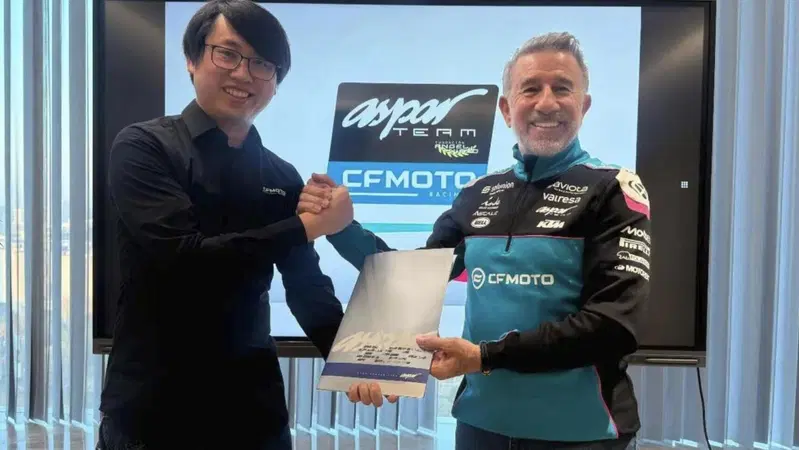 Aspar Martinez: &ldquo;Il progetto MotoGP con CFMOTO &egrave; sul tavolo&rdquo;