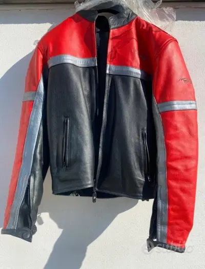 Giacca moto in vera pelle taglia S Moto One Europe