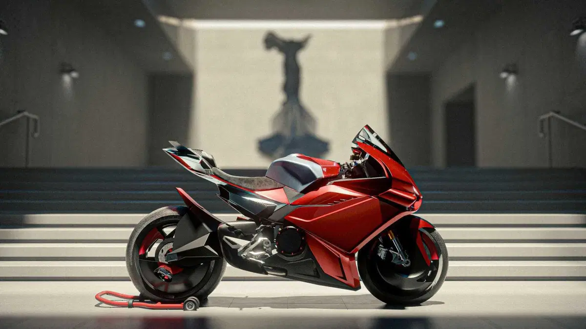 Ducati 2035, cinque visioni degli studenti IED Torino tra Panigale e Multistrada (4)