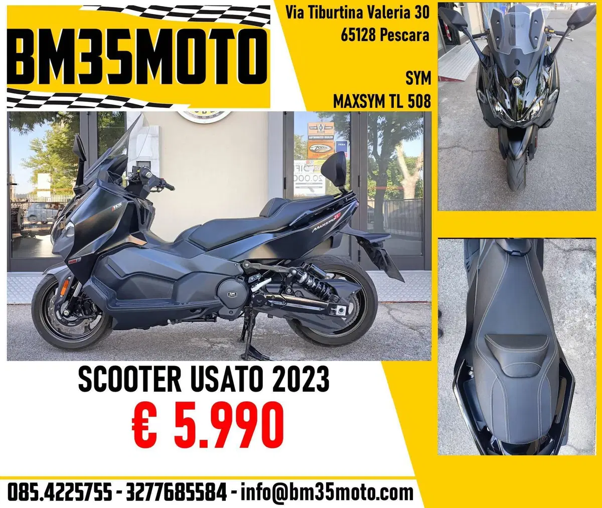 Sym Maxsym TL 508 (2021 - 24)