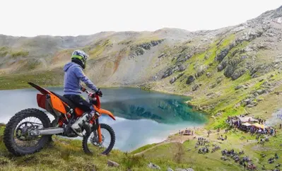 Livigno: moto sul lago, scatta la polemica