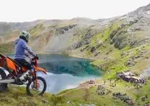 Livigno: moto sul lago, scatta la polemica