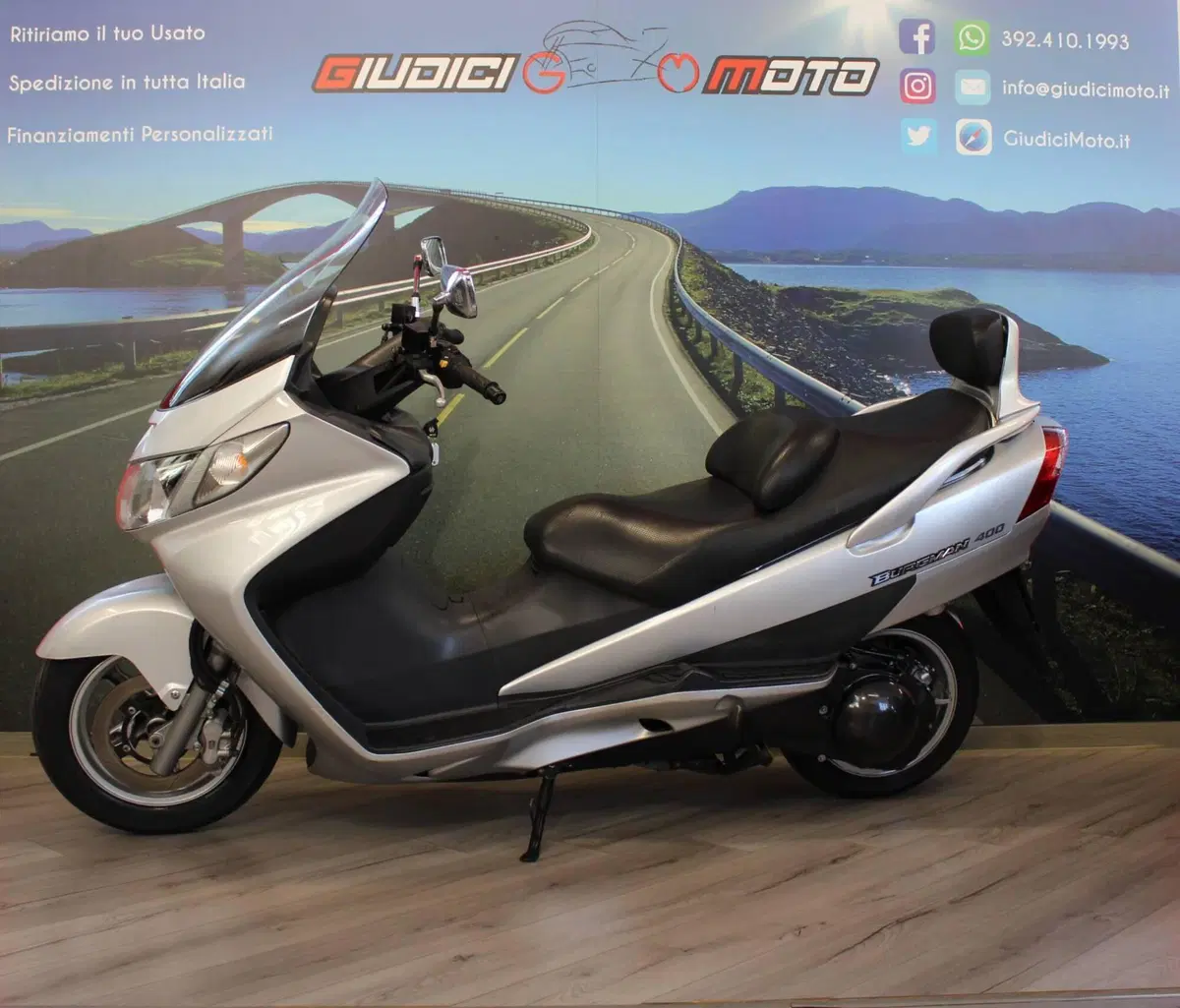 Suzuki Burgman AN 400 (2006 - 07) (3)