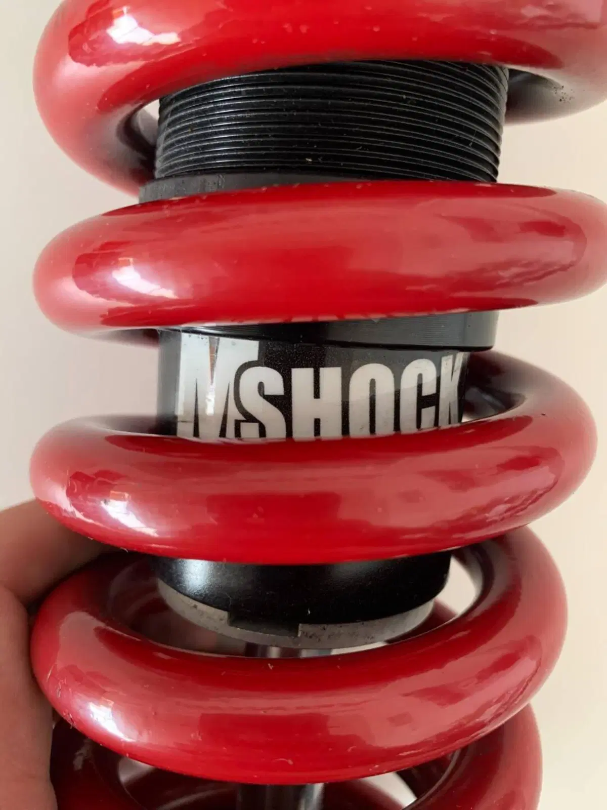 Monoammortizzatore posteriore Shock Factory rosso (2)