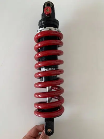 Monoammortizzatore posteriore Shock Factory rosso
